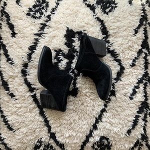 TREASURE & BOND LEATHER SLIDES, 6